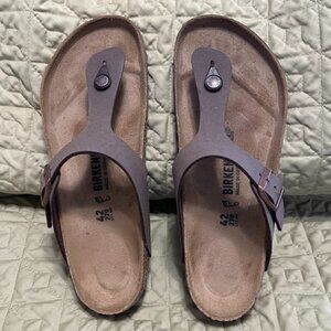 Birkenstock Gizeh Birkibuck - Mocha Size 42